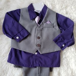 Toddler 4pc Suit Set